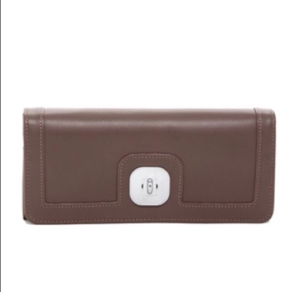 Longchamp Gatsby Leather Foldover Wallet *NWOT*
